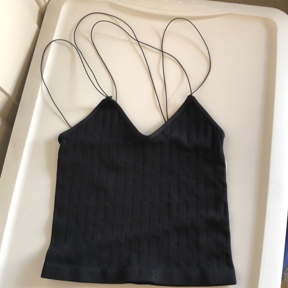 Tops | Stretchy Skinny String Top | Poshmark